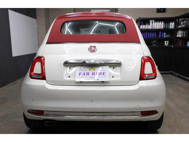 ５００Ｃ ツインエア　ドルチェヴィータ　右ハンドル　４人乗り　レッドソフトトップ　１５インチＡＷ　５速デュアロジック　純正ディスプレイオーディオ　ステアリングスイッチ　ＥＴＣ（12枚目）