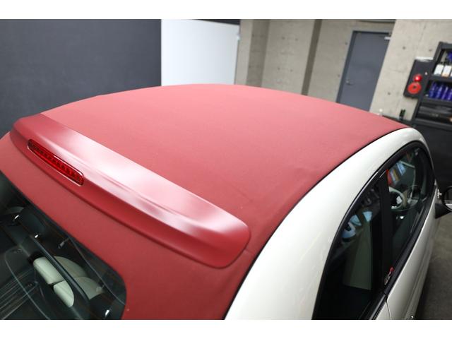 ５００Ｃ ツインエア　ドルチェヴィータ　右ハンドル　４人乗り　レッドソフトトップ　１５インチＡＷ　５速デュアロジック　純正ディスプレイオーディオ　ステアリングスイッチ　ＥＴＣ（16枚目）