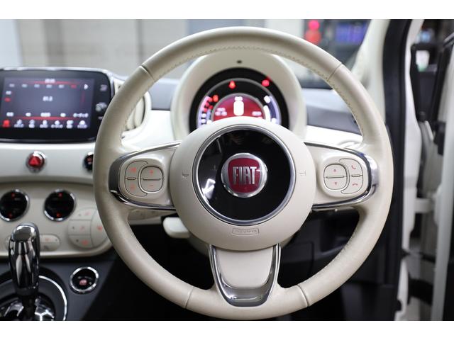 ５００Ｃ ツインエア　ドルチェヴィータ　右ハンドル　４人乗り　レッドソフトトップ　１５インチＡＷ　５速デュアロジック　純正ディスプレイオーディオ　ステアリングスイッチ　ＥＴＣ（24枚目）