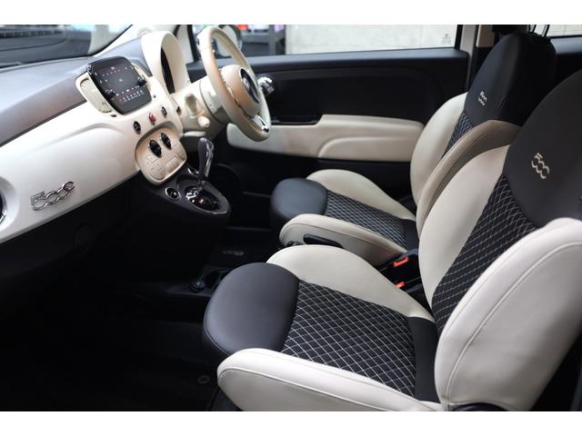 ５００Ｃ ツインエア　ドルチェヴィータ　右ハンドル　４人乗り　レッドソフトトップ　１５インチＡＷ　５速デュアロジック　純正ディスプレイオーディオ　ステアリングスイッチ　ＥＴＣ（32枚目）