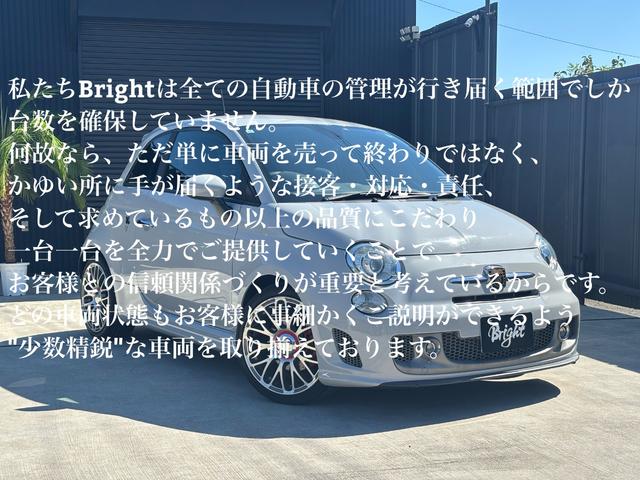 アバルト５９５ ツーリズモ　黒革シート　純正１７インチアルミホイール　ナビ　ＴＶ　ＥＴＣ　ＨＩＤヘッドライト　フォグランプ　パドルシフト　ブーストメーター（63枚目）