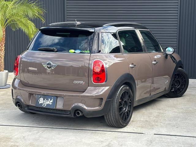 ＭＩＮＩ クーパーＳ　クロスオーバー　オール４　ローダウン　タワーバー　ＢＭＣエアクリーナー　社外１７インチアルミホイール　４ＷＤ　６速ＡＴ　ターボ　ＨＩＤヘッドライト　フォグ　シートヒーター　ＥＴＣ　ＣＤ　ＡＵＸ（45枚目）