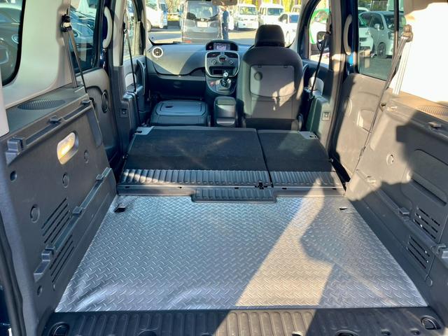 カングー ゼン　ドライブレコーダー　ＥＴＣ　バックカメラ　ナビ　ＴＶ　オートクルーズコントロール　両側スライドドア　ＭＴ　ルーフレール　アルミホイール　ＣＤ　ＵＳＢ　盗難防止システム　ＡＢＳ　エアコン（35枚目）