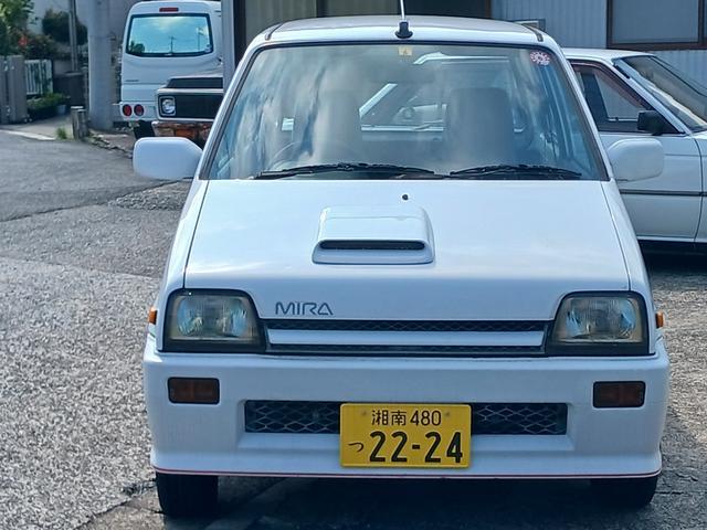 DAIHATSU ミラ ターボ TR-XX (1990年式) (ブラック) (ミニカー