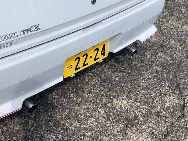 ミラ ＴＲ－ＸＸ　フルノーマル　ターボ　純正エアロ　オートマチック　エアコン（7枚目）