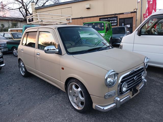 ミラジーノ ジーノ　車検２年付　外装ハケ仕上げ　２人乗り仕様（４人乗りも可能です）　社外アルミ　足回りリフレッシュ（2枚目）