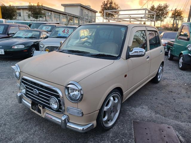 ミラジーノ ジーノ　車検２年付　外装ハケ仕上げ　２人乗り仕様（４人乗りも可能です）　社外アルミ　足回りリフレッシュ（3枚目）