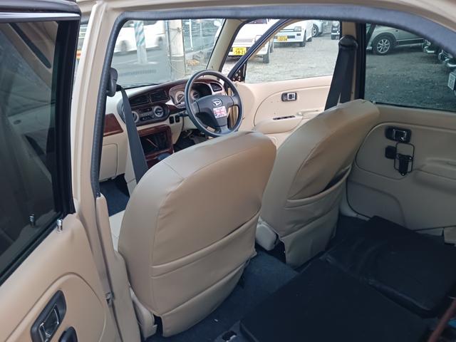 ミラジーノ ジーノ　車検２年付　外装ハケ仕上げ　２人乗り仕様（４人乗りも可能です）　社外アルミ　足回りリフレッシュ（17枚目）