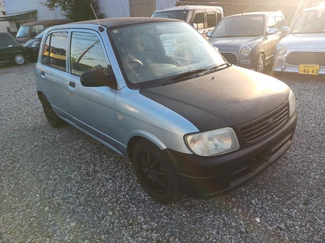 ミラ MT5 ローダウン 社外マフラー BRアルミホイール 車検2年付(3枚目)