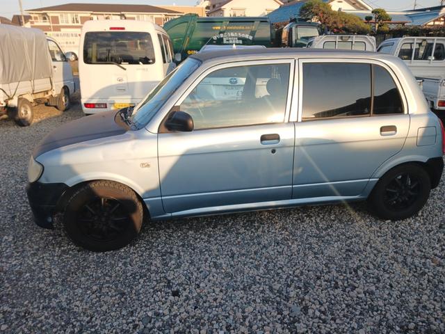 ミラ MT5 ローダウン 社外マフラー BRアルミホイール 車検2年付(10枚目)