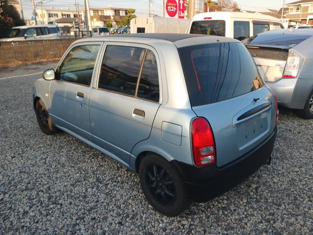 ミラ MT5 ローダウン 社外マフラー BRアルミホイール 車検2年付(11枚目)