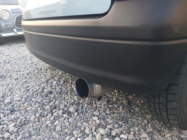 ミラ MT5 ローダウン 社外マフラー BRアルミホイール 車検2年付(17枚目)