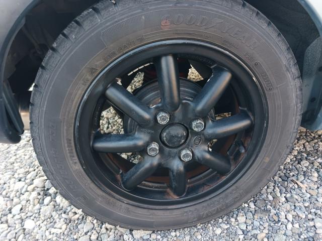 ミラ MT5 ローダウン 社外マフラー BRアルミホイール 車検2年付(18枚目)