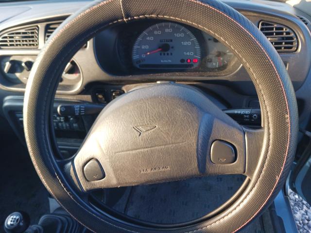 ミラ MT5 ローダウン 社外マフラー BRアルミホイール 車検2年付(20枚目)