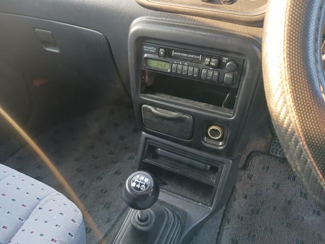 ミラ MT5 ローダウン 社外マフラー BRアルミホイール 車検2年付(21枚目)