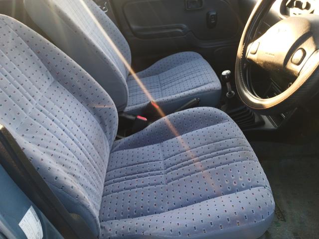 ミラ MT5 ローダウン 社外マフラー BRアルミホイール 車検2年付(22枚目)