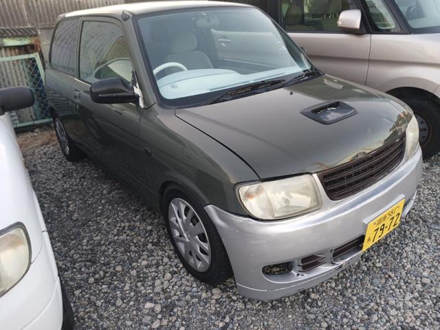 ミラ TX MT5 ターボ ローダウン 社外マフラー アルミホイール 車検R8年5月30日(3枚目)