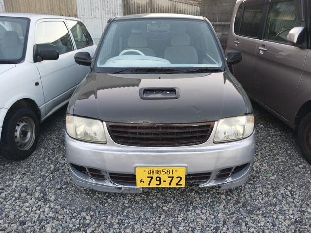 ミラ TX MT5 ターボ ローダウン 社外マフラー アルミホイール 車検R8年5月30日(4枚目)