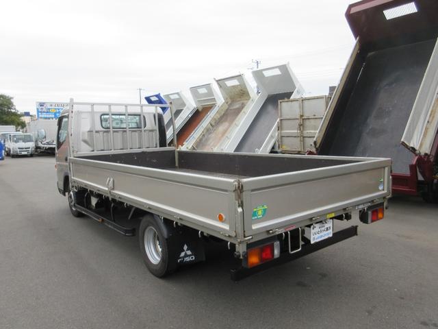 キャンター 　全低床　ワイドロング　木製煽り　木床（15枚目）