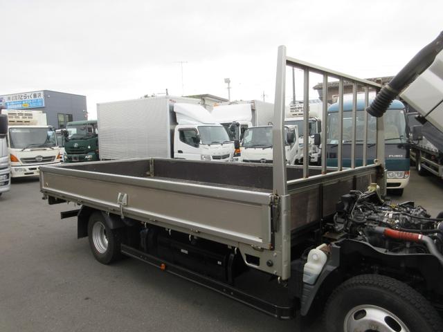 キャンター 　全低床　ワイドロング　木製煽り　木床（28枚目）