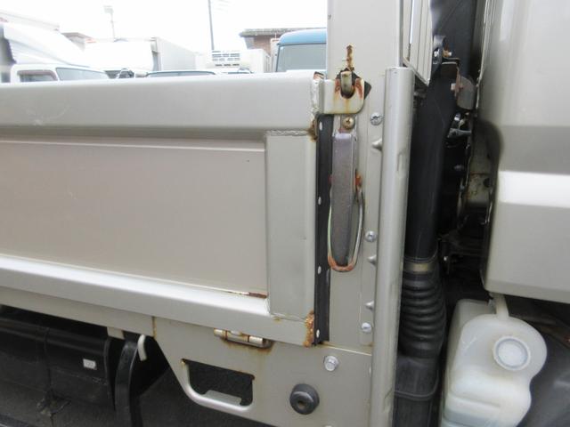 キャンター 　全低床　ワイドロング　木製煽り　木床（31枚目）