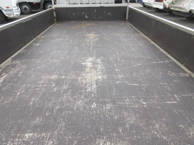 キャンター 　全低床　ワイドロング　木製煽り　木床（32枚目）