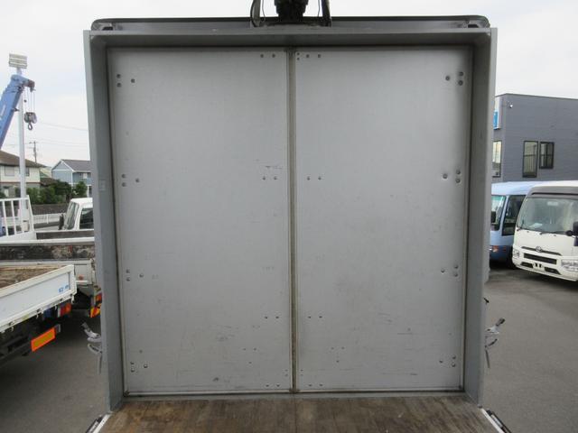 ヒノレンジャー 　アルミウィング　木床　ラッシング２段　Ｒエアサス（24枚目）