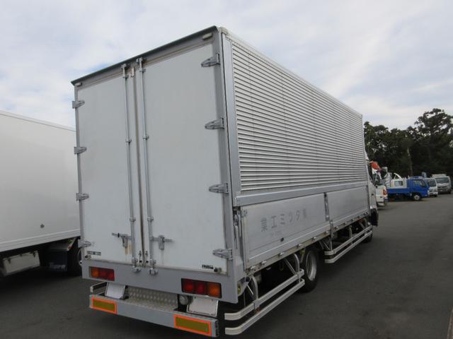 ヒノレンジャー 　アルミウィング　木床　ラッシング２段　Ｒエアサス（27枚目）