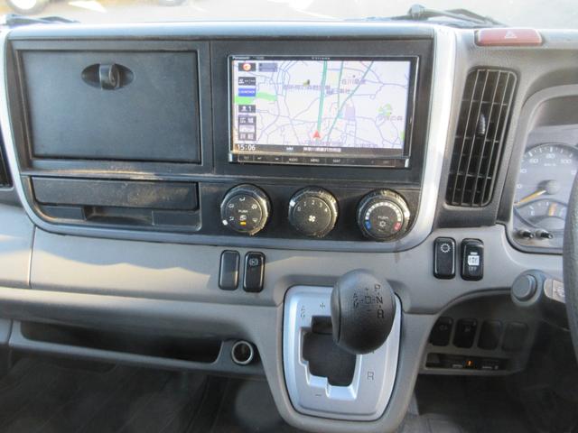 キャンター Wキャブ 6人乗り 鉄床 ETC ナビ リヤヒーター 電格ミラー(9枚目)