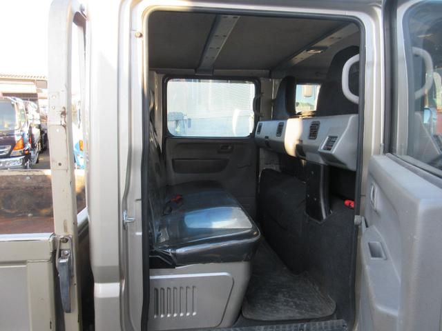 キャンター Wキャブ 6人乗り 鉄床 ETC ナビ リヤヒーター 電格ミラー(26枚目)