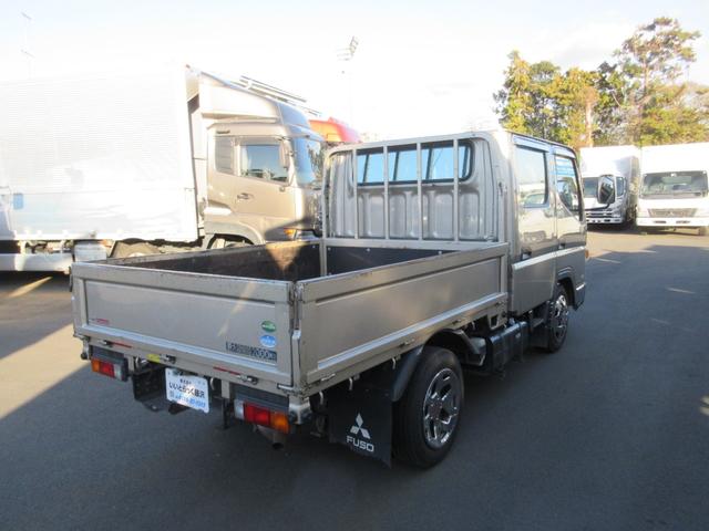キャンター Wキャブ 6人乗り 鉄床 ETC ナビ リヤヒーター 電格ミラー(29枚目)