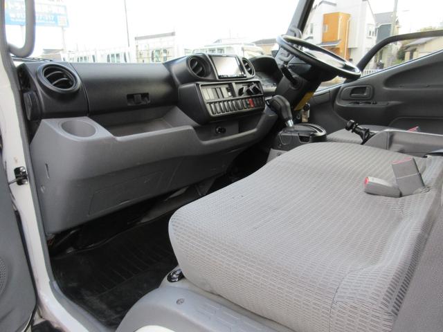 デュトロ 　アルミバン　１０尺　サイド扉　木床　ラッシング１段　ＥＴＣ　バックカメラ　ナビ　電格ミラー（30枚目）