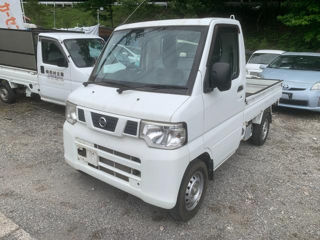 ＮＴ１００クリッパートラック ＤＸ　パワステ　４ＷＤ　５ＭＴ　３方開　エアコン（8枚目）