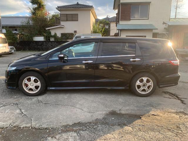 オデッセイ Mファインスピリット エアロパッケージ エンジンスターター Bカメ USBポート リモコンキー 電格ミラー フルフラット 三列シート 盗難防止システム ETC付き 両席エアバック サイドカメラ 衝突安全ボディ ダブルエアコン(6枚目)