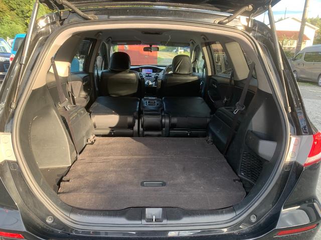 オデッセイ Mファインスピリット エアロパッケージ エンジンスターター Bカメ USBポート リモコンキー 電格ミラー フルフラット 三列シート 盗難防止システム ETC付き 両席エアバック サイドカメラ 衝突安全ボディ ダブルエアコン(18枚目)