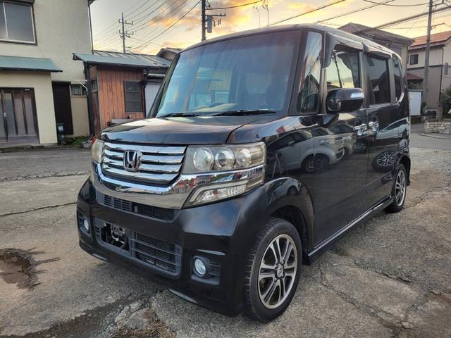 N-BOXカスタム G スマートキー&プッシュスタート SRS WエアB 横滑り防止 パワーステアリング マニュアルエアコン セキュリティ ECONモード PW キーフリー ベンチシート ABS(7枚目)