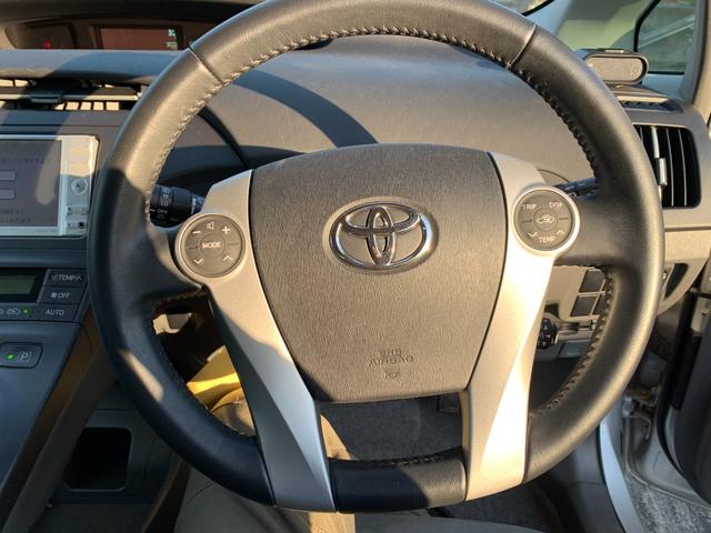 プリウス G 衝突安全ボディ Aストップ スマ-トキ- パワーステアリング エアバック サイドエアバック AAC クルコン イモビライザー ESC キーフリーシステム パワーウィンドウ ABS WエアバッグETC(17枚目)