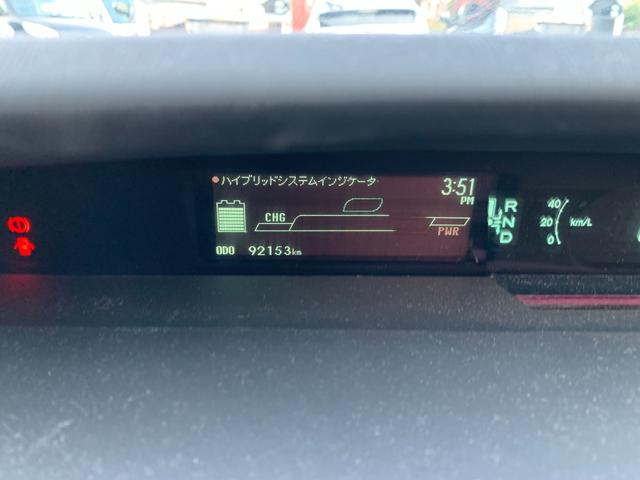 プリウス S アイドリングストップ搭載 インテリキー デュアルエアバック エアB イモビライザー AUTOエアコン 横スベリ防止 衝突安全ボディ ABS サイドエアバッグ パワーウィンドウ ETTC(21枚目)