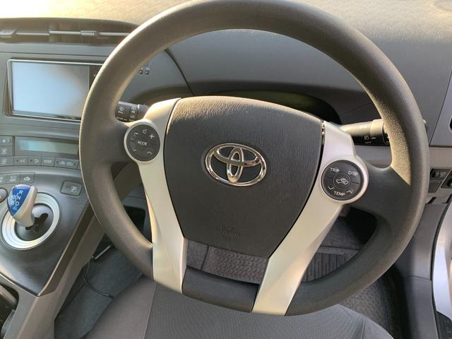 プリウス S アイドリングストップ搭載 インテリキー デュアルエアバック エアB イモビライザー AUTOエアコン 横スベリ防止 衝突安全ボディ ABS サイドエアバッグ パワーウィンドウ ETC(16枚目)