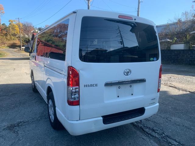 ハイエースバン ロングDX GLパッケージ パワーウインド Wエアバック バックカメラ付き パワステ AC SRS ETC バックカメラ(5枚目)
