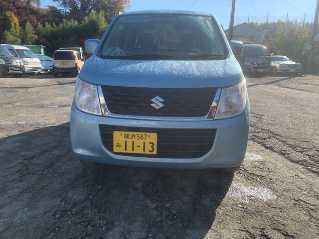 ワゴンＲ ＦＸ　ＥＴＣ　シ－トヒ－タ－　Ａストップ　盗難防止　ＡＵＴＯエアコン　Ｗエアバッグ　フルフラット　キーレス　ＡＢＳ　エアバック　パワーウィンド　ベンチ　パワステ　衝突安全ボディ（8枚目）