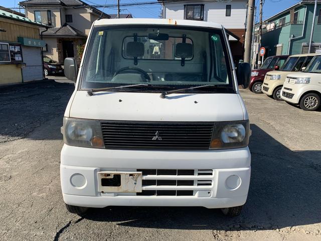 ミニキャブトラック Ｖタイプ　エアコン付　ＰＳ　運転席エアバッグ　３方開　整備記録簿（8枚目）