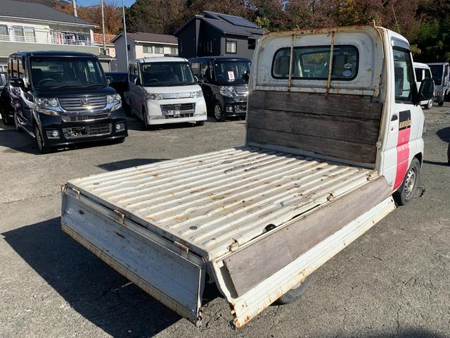 ミニキャブトラック Ｖタイプ　エアコン付　ＰＳ　運転席エアバッグ　３方開　整備記録簿（12枚目）