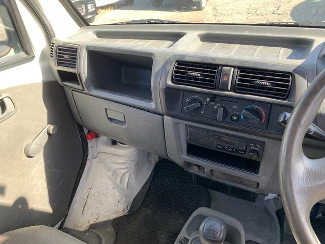 ミニキャブトラック Ｖタイプ　エアコン付　ＰＳ　運転席エアバッグ　３方開　整備記録簿（22枚目）