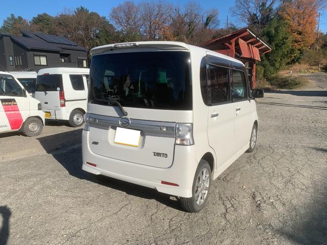 タント カスタムX 片側パワースライドドア 盗難防止付き PW Wエアバッグ SRS フルオートエアコン PS 衝突安全ボディ ABS(3枚目)