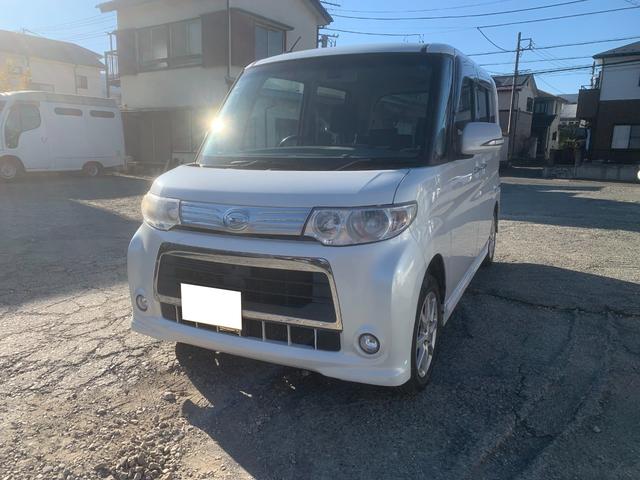 タント カスタムX 片側パワースライドドア 盗難防止付き PW Wエアバッグ SRS フルオートエアコン PS 衝突安全ボディ ABS(7枚目)