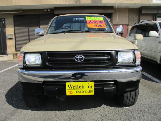 ハイラックススポーツピック エクストラキャブ　標準ボディ　１５インチアルミ　ＣＤデッキ　４ＷＤ　サンル－フ　サイドステップ（29枚目）
