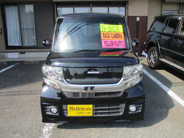 Ｎ－ＢＯＸカスタム Ｇ　バックカメラ　ドライブレコーダー前後　ＭＵＧＥＮフロアマット　ＭＵＧＥＮバイザー　ＭＵＧＥＮフロントグリル　純正セキュリティー　ＥＣＯＮ　取説　メンテナンスノート　フルエアロ　キーレスエントリー（6枚目）
