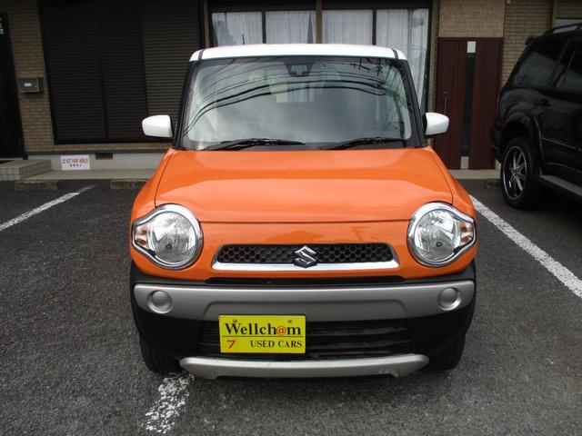 ハスラー G AUTO STOP ene-CHARGE DVD CD SDナビ ETC キーレス 純正セキュリティー 取説 メンテナンス 追突軽減ブレーキサポート シートヒーター Bluetooth ハロゲンランプ(5枚目)