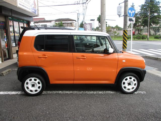 ハスラー G AUTO STOP ene-CHARGE DVD CD SDナビ ETC キーレス 純正セキュリティー 取説 メンテナンス 追突軽減ブレーキサポート シートヒーター Bluetooth ハロゲンランプ(7枚目)